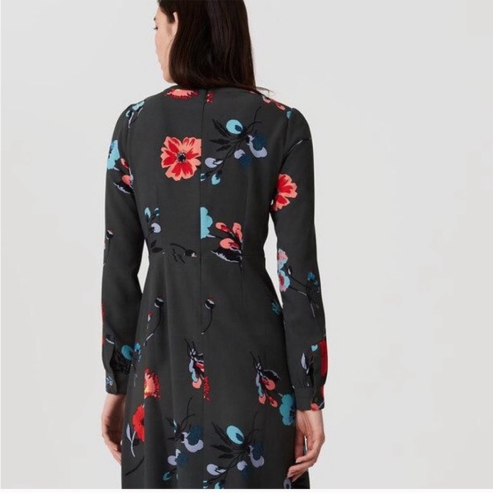 Loft floral breeze shirt dress